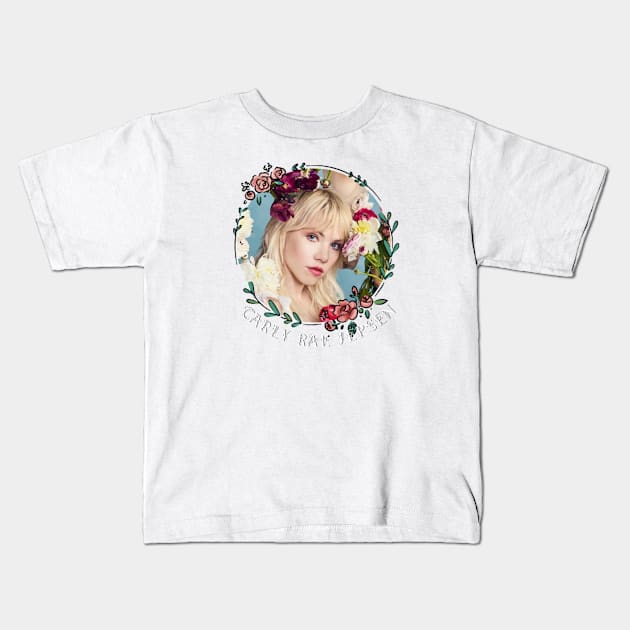 Carly Rae Jepsen Kids T-Shirt by Sudburied